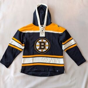 '47 Black and Gold Hockey Hoodie